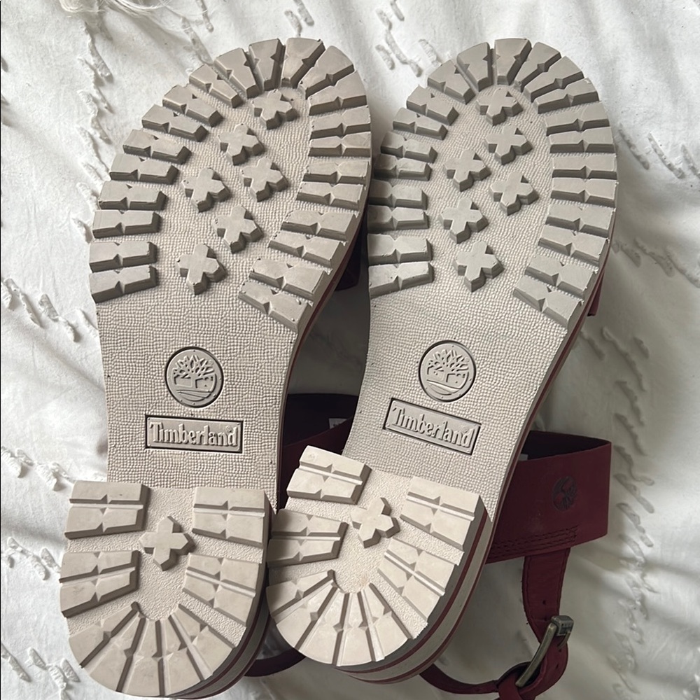 Timberland Red Sandals - Picture 3 of 4